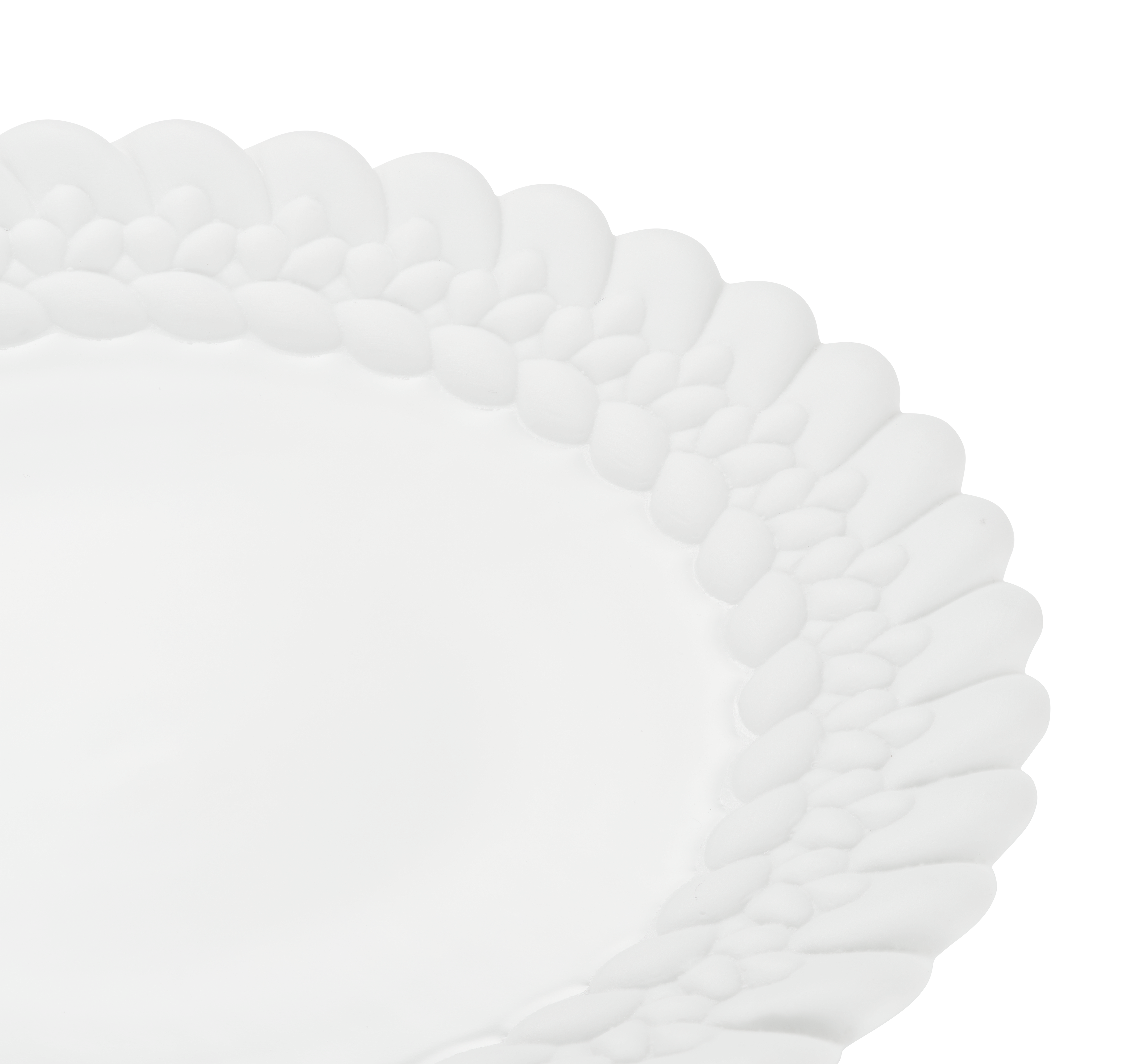 Bread plate Babylone Porcelain